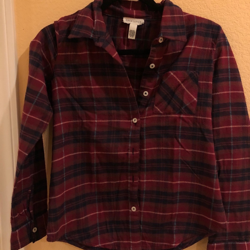Red/Multicolor Flannel